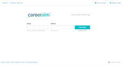 Desktop Screenshot of careeraim.com